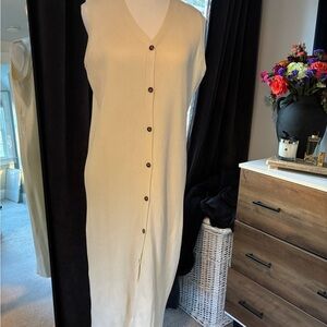Primark Cream Button-Down Dress
